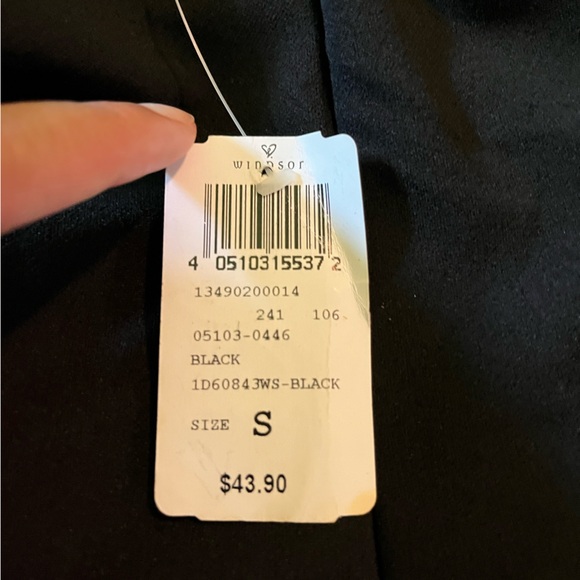 NWT Little Black Dress with Cut-Out - Picture 3 of 3